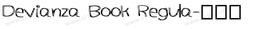 Devianza Book Regula字体转换